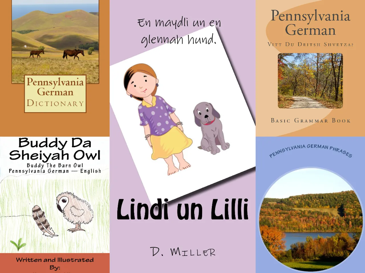 A collection of books